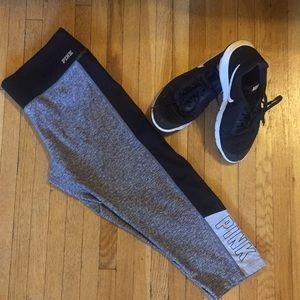 Pink Ultimate Yoga Legging - Capri, Size L